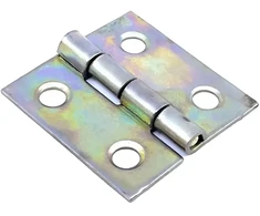 DMX Eņģe ZS 20x17x0.5 mm, plieno spalva, 10 vnt./kompl.,