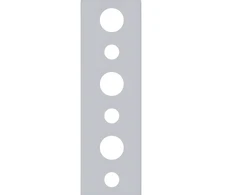 DMX Montāžas lenta TM5/25 20x0.9mm šaura 1m