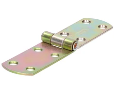 DMX Prancūzų lankstas ZF 140x35x2,5 mm plieno žalvaris