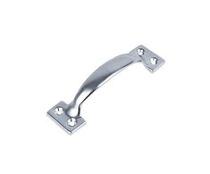 DMX Durų rankena UNB 120 cinkuota 120x33x1.3mm