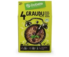 Dobeles Dzirnavnieks Pārslas 4 graudu DOBELE, 500g