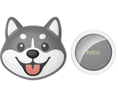 Sekiklis, suderinamas su Apple Find My Hoco, šuns galvos formos, E91K, pilkas