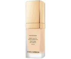 Dolce&amp;Gabbana Dolce &amp; Gabbana, Velvetskin, matinis skystas makiažo pagrindas, 60, SPF 20, 30 ml