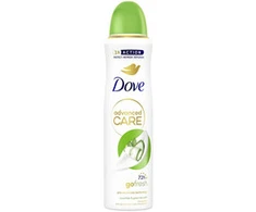 Dove Antiperspirantinis purškiklis Advanced Care Cucumber &amp; Žalias Tea (antiperspirantas) 150 ml