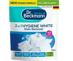 Dr_Beckmann Dėmių valymo priemonė Dr. Beckmann Hygiene Baltas 2in1 0.4kg