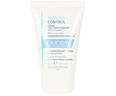 DUCRAY HIDROSIS CONTROL, rankų ir pėdų kremas-antiperspirantas nuo gausaus prakaitavimo, 50 ml