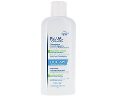 Ducray Šampūnas for oily dandruff Kelual Squanorm (Regulating Treatment Šampūnas) 400mlml ampulės plaukams Moterims