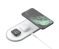 Belaidis įkroviklis Dudao 3in1 (A11) (Phone;AirPods;Watch) baltas