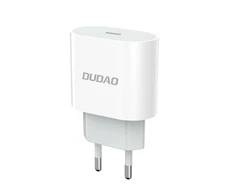 Dudao 20W USB-C sieninis įkroviklis – baltas