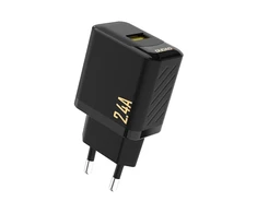 Dudao A23 2.4A USB-A įkroviklis – juodos spalvos