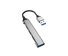 USB šakotuvas Dudao (A16B) USB to (1xUSB 3.0; 3xUSB 2.0) juodas