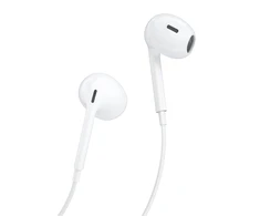 Dudao į ausis įkišamos ausinės su 3.5mm minijack jungtis baltos spalvos (X14PRO)