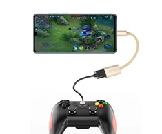 Dudao L15T OTG Adapteris USB-C – USB-A – pilkos spalvos