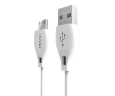 Dudao L4M USB-A - MicroUSB 2.4 A Cable 1m - Baltas