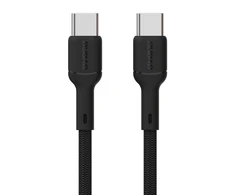 Dudao L9C 65W USB-C – USB-C 2m kabelis – juodos spalvos