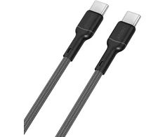 Dudao L9C Max duomenų perdavimo ir įkrovimo kabelis | USB-C į USB-C | 240 W | 2 m | juodas