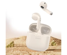 Dudao U18 Bluetooth 5.1 TWS belaidės ausinės - beige