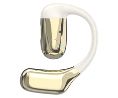 Dudao U4Pro Bluetooth universal ant ausų dedamos ausinės skirta both ears - beige ir auksinis