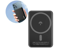 Išorinė baterija POWER BANK Dudao (K14S) 5000mAh su belaidžiu įkrovikliu (Magsafe 5W) juoda