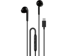 Dudao X3C į ausis įkišamos laidinės USB-C ausinės 1.2m – juodos spalvos