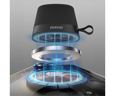 Dudao Y20 belaidis garsiakalbis su magnetiniu laikikliu, Bluetooth 5.3 – juodas