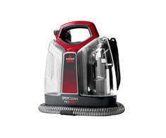 Dulkių siurblys „Bissell“ dėmių valiklis „SpotClean ProHeat“, veikiantis su laidiniu varikliu, rankinis, plovimo funkcija, 330 W, raudonas/titanas, garantija 24 mėn.