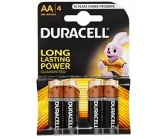 Duracell AA MN1500 Alkaline LR6 1.5V Batteries (4pcs) (EU Blister)