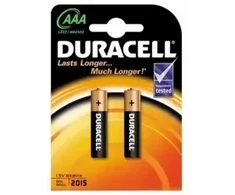 Duracell AAA MN2400 Alkaline LR03 1.5V Batteries (2pcs) (EU Blister)