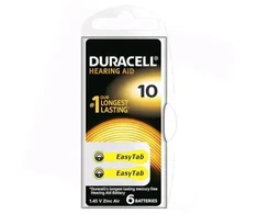 Duracell Hearing 10 (A10) Blister package 6pcs