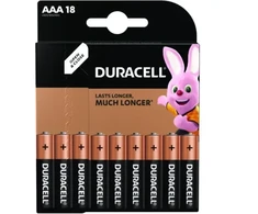Duracell MN 2400 Basic AAA (LR03) blister pack 18pcs