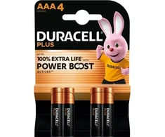 Duracell MN 2400 Plus Power Boost AAA (LR03) blisteris, 4 vnt.