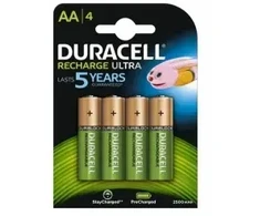 Duracell Precharged HR6 2500MAH ALWAYS READY Blister Pack 4pcs.