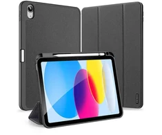 DUX DUCIS case DOMO foldable with pencil storage for iPad 10 (2022) juodas