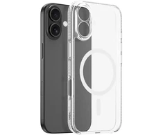 „Dux Ducis Clin Mag“ dėklas, skirtas „iPhone 17“, suderinamas su „MagSafe“ – permatomas