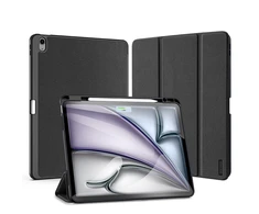 Dėklas Dux Ducis Domo Apple iPad Air 13 M2/M3/M4 2024/2025/2026 juodas