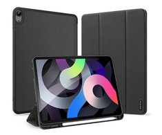 Dėklas Dux Ducis Domo Apple iPad Air 4/5/6/7/M4 2020/2022/2024/2025/2026 10.9/11 juodas
