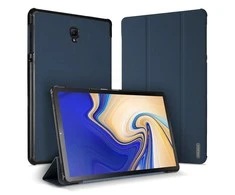 Dėklas Dux Ducis Domo Samsung P610/P615/P613/P619/P620/P625 Tab S6 Lite 10.4 tamsiai mėlynas