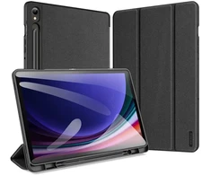 Dux Ducis Domo Samsung Galaxy Tab S9 FE dėklas su stovu - juodas