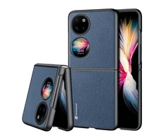 Dux Ducis Fino dėklas skirtas Huawei P50 Pocket, mėlynas