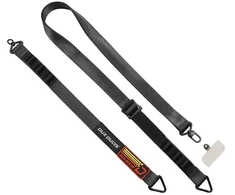 Dėklas DUX DUCIS Outdoor Cross Body - cross-body telefono dirželis - juodas
