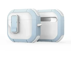 DUX DUCIS PECP - TPU+PC apsauginis dėklas skirtas AirPods 4 baltas mėlynas