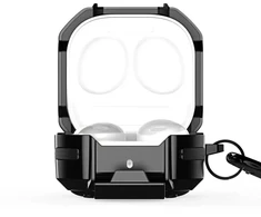 Dėklas Dux Ducis SECG case for Samsung Galaxy Buds Live | Buds Pro | Buds 2 | Buds 2 Pro - juodas