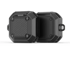 Dėklas Dux Ducis SECG case for Samsung Galaxy Buds Live | Buds Pro | Buds 2 | Buds 2 Pro - juodas