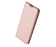 Dux Ducis Skin Pro atverčiamas dėklas, skirtas Xiaomi Redmi 10C rožiniam