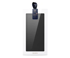 Dux Ducis Skin Pro Xiaomi Redmi A1+ atverčiamas Card Wallet su stoveliu dėklas telefonui juodos spalvos