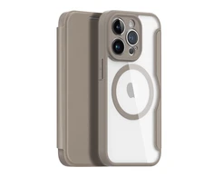 Dux Ducis Skin X Pro dėklas skirtas Apple iPhone 14 Pro, smėlio spalvos