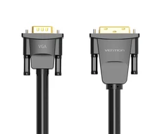 Vention DVI(24+1) - VGA kabelis 1.5m - Juodas