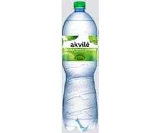 Dzeramais ūdens AKVILE ar laima aromātu, viegli gāz., 1,5l