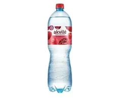 Dzeramais ūdens AKVILE ar sarkano ogu aromātu, viegli gāz., 1,5l