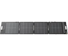 Sulankstomas saulės energijos modulis - EcoFlow 110W Bifacial Saulės Plokštė Su Reguliuojamu Stovu - Juoda
